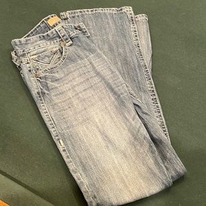 Rock and roll cowboy 32 x36 double barrel boot cut